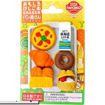 New Iwako Japanese Eraser Set Bakery Blister Set 7 Pieces